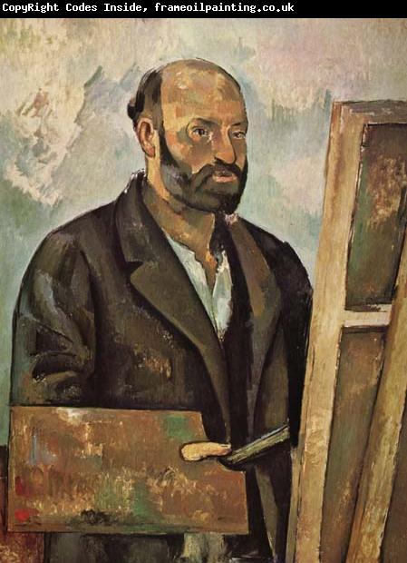 Paul Cezanne Self-Portrait with Palette